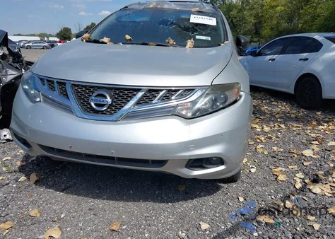 2014 Nissan Murano Sl z USA, uszkodzony, nr VIN JN8AZ1MW0EW504250